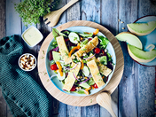 brat grillkaese grillkaese salat