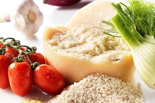 Przepis na risotto z koprem włoskim i serem Pecorino