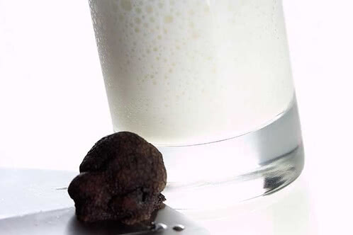 Przepis na latte macchiato z polenty i Pecorino Stagionato